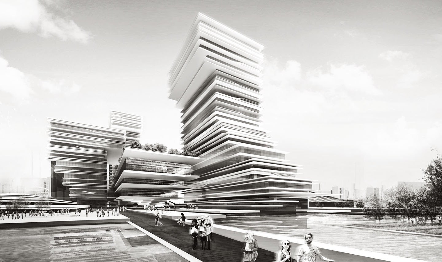 Architecture Design for Guangzhou Daily Group Culture Center